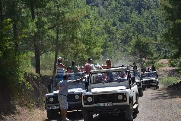 Jeep Safari in de Taurus 2